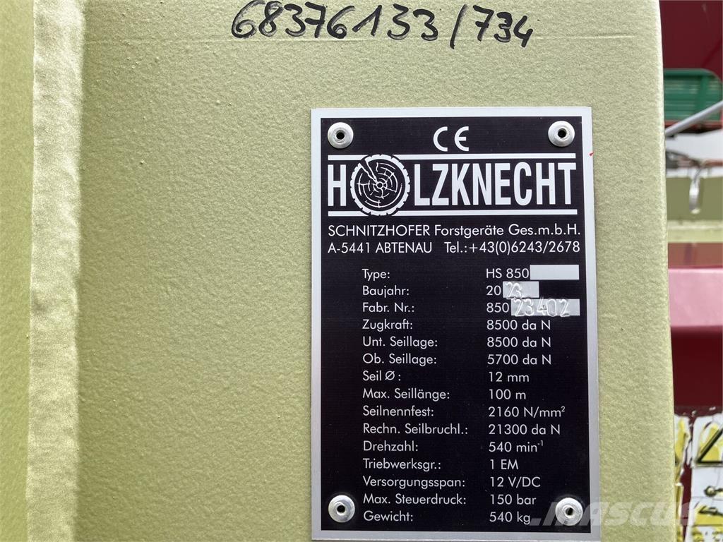  Holzknecht HS 850 Seilwinden