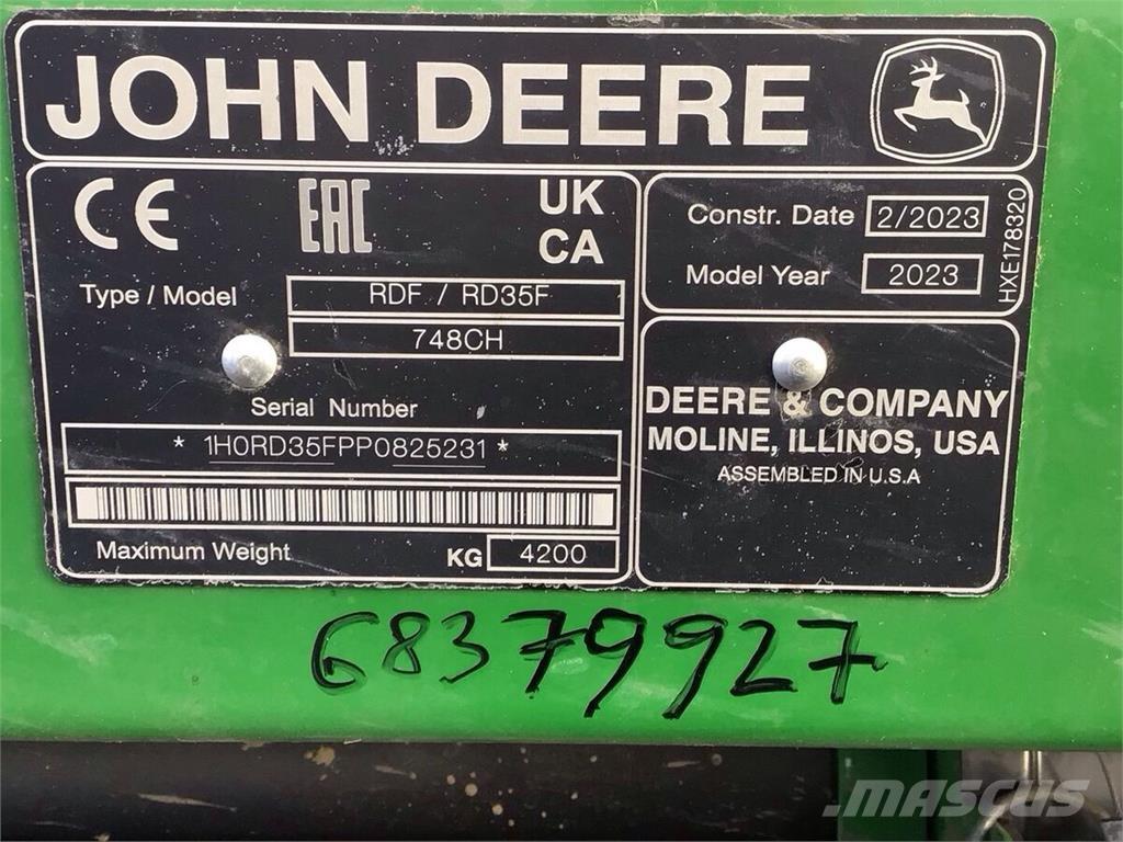 John Deere S 780 Mähdrescher