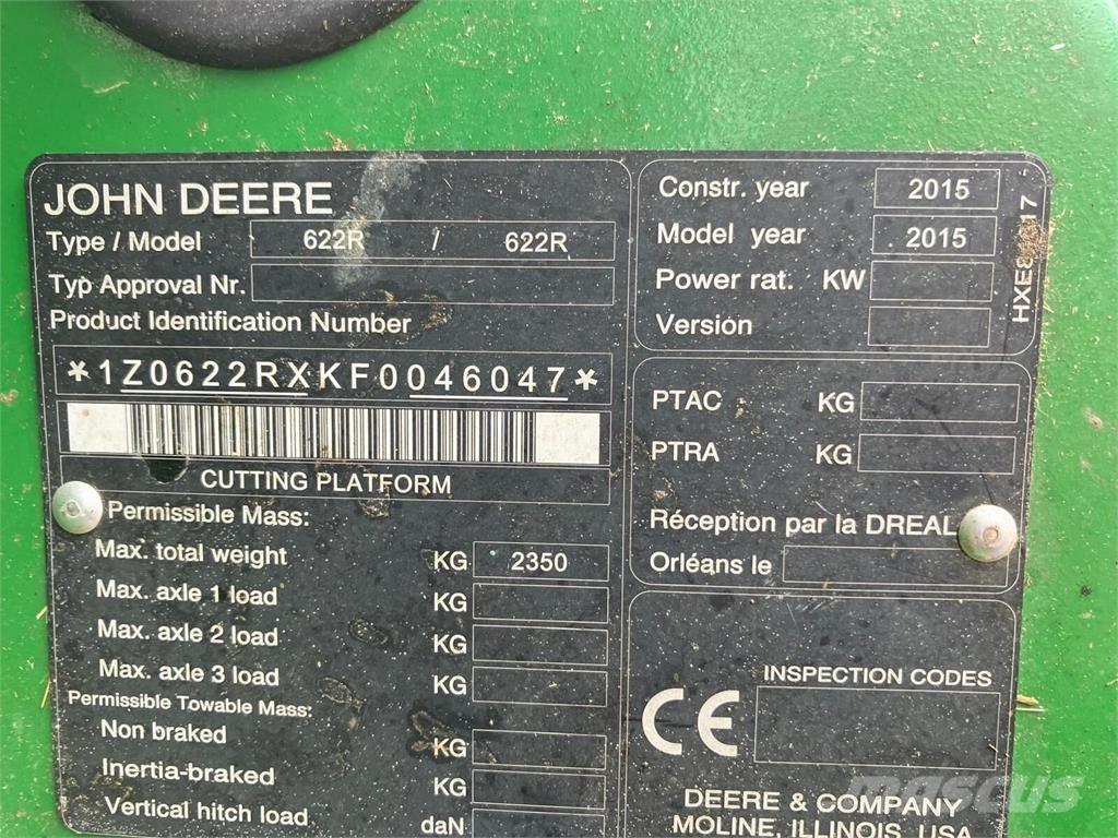 John Deere W660 HM Mähdrescher