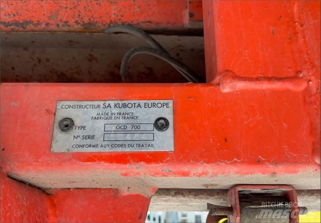 Kubota GCD 700 Sonstige Kommunalmaschinen
