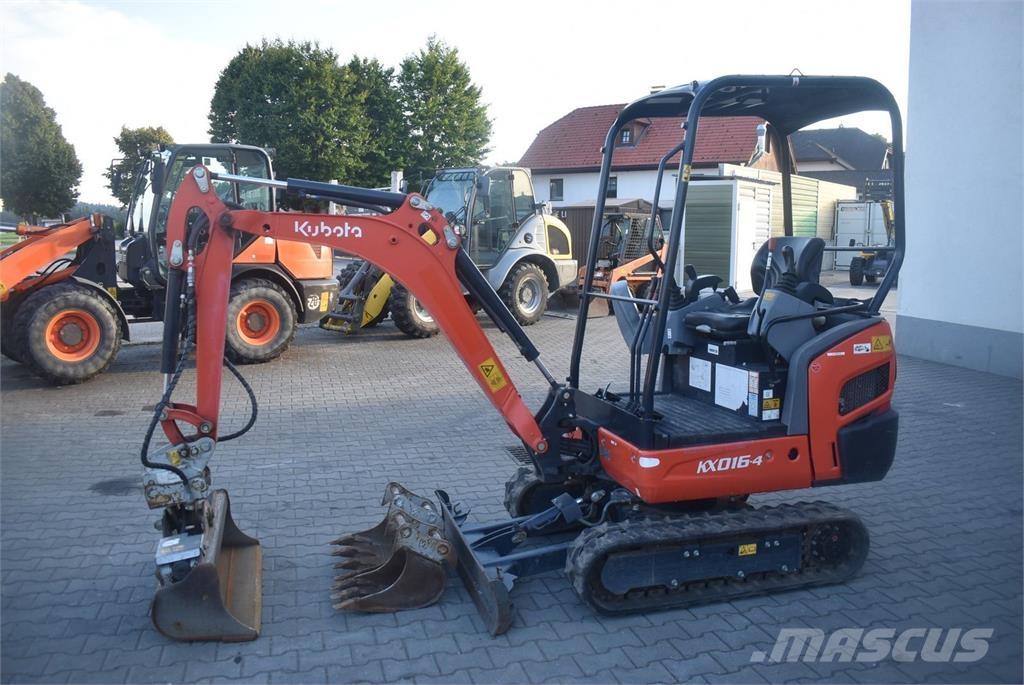 Kubota KX016-4 Minibagger < 7t