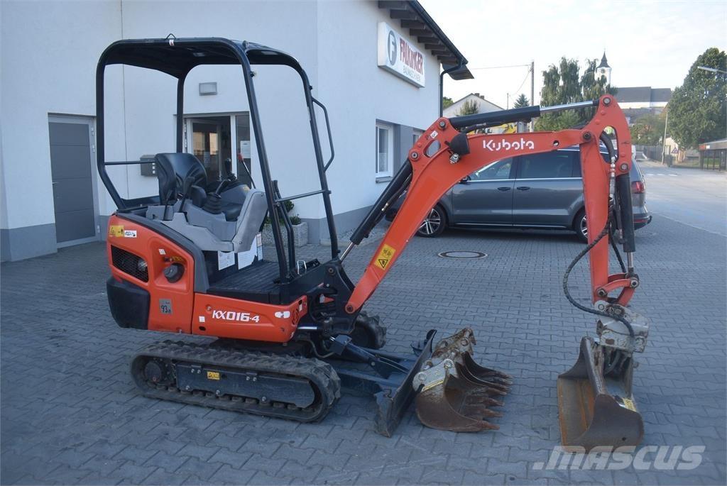 Kubota KX016-4 Minibagger < 7t