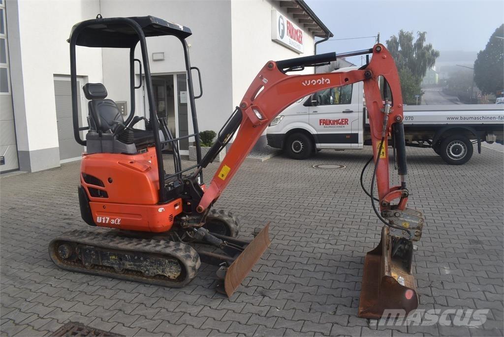 Kubota U17-3a Minibagger < 7t