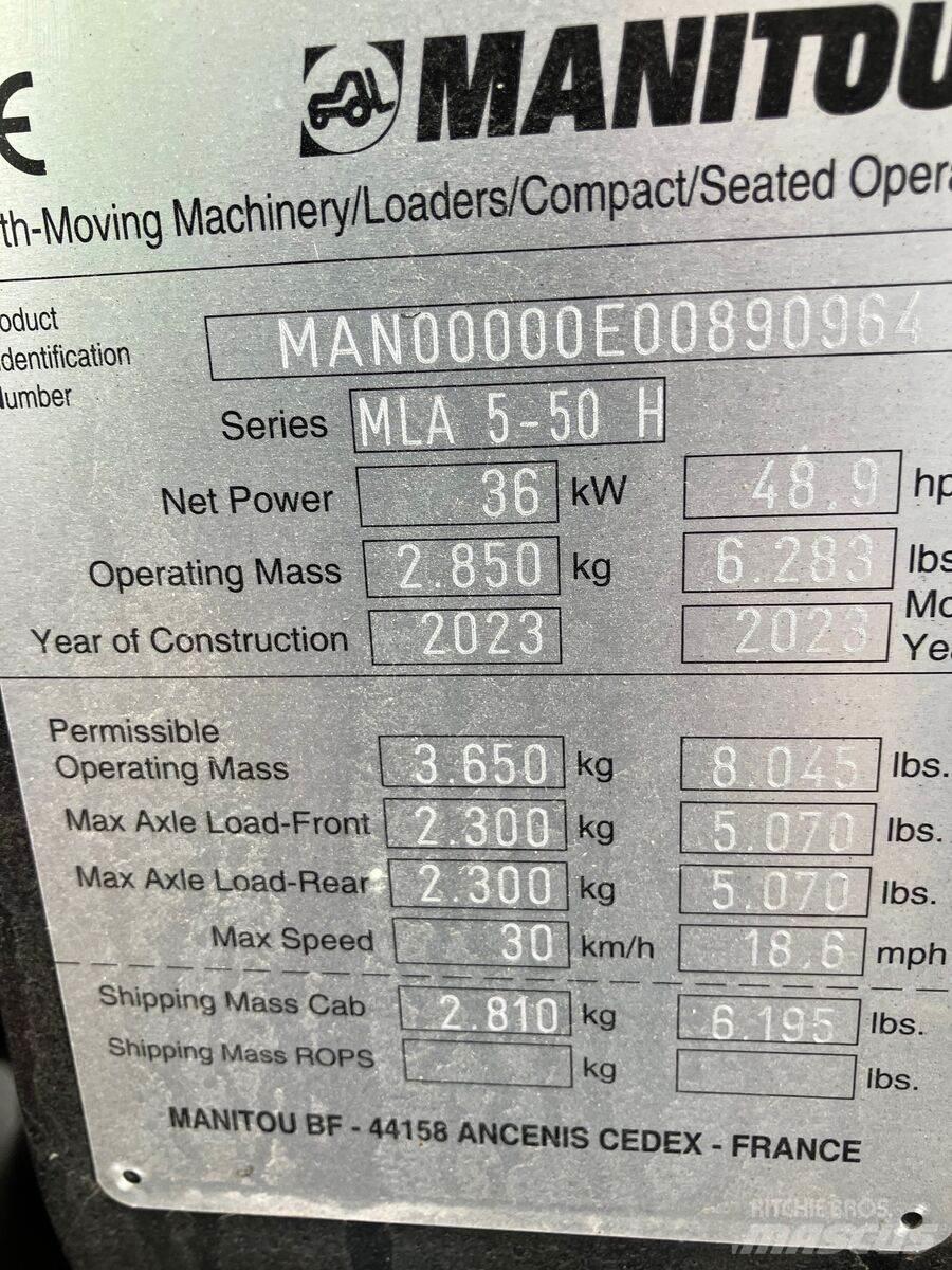 Manitou MLA 5-50 Hoflader