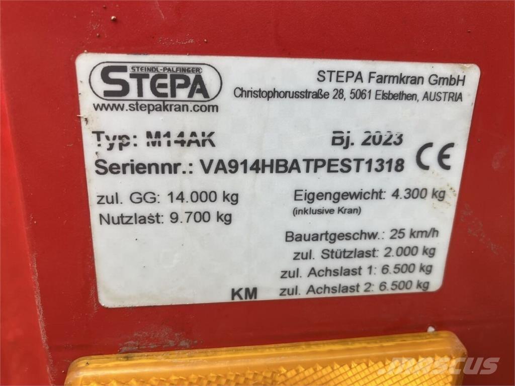 Stepa M14AK FZ7090 Forstanhänger