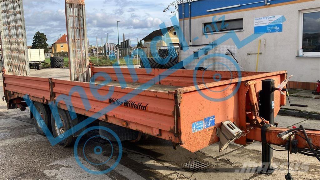 Tandem Tieflader Weitere Anhänger