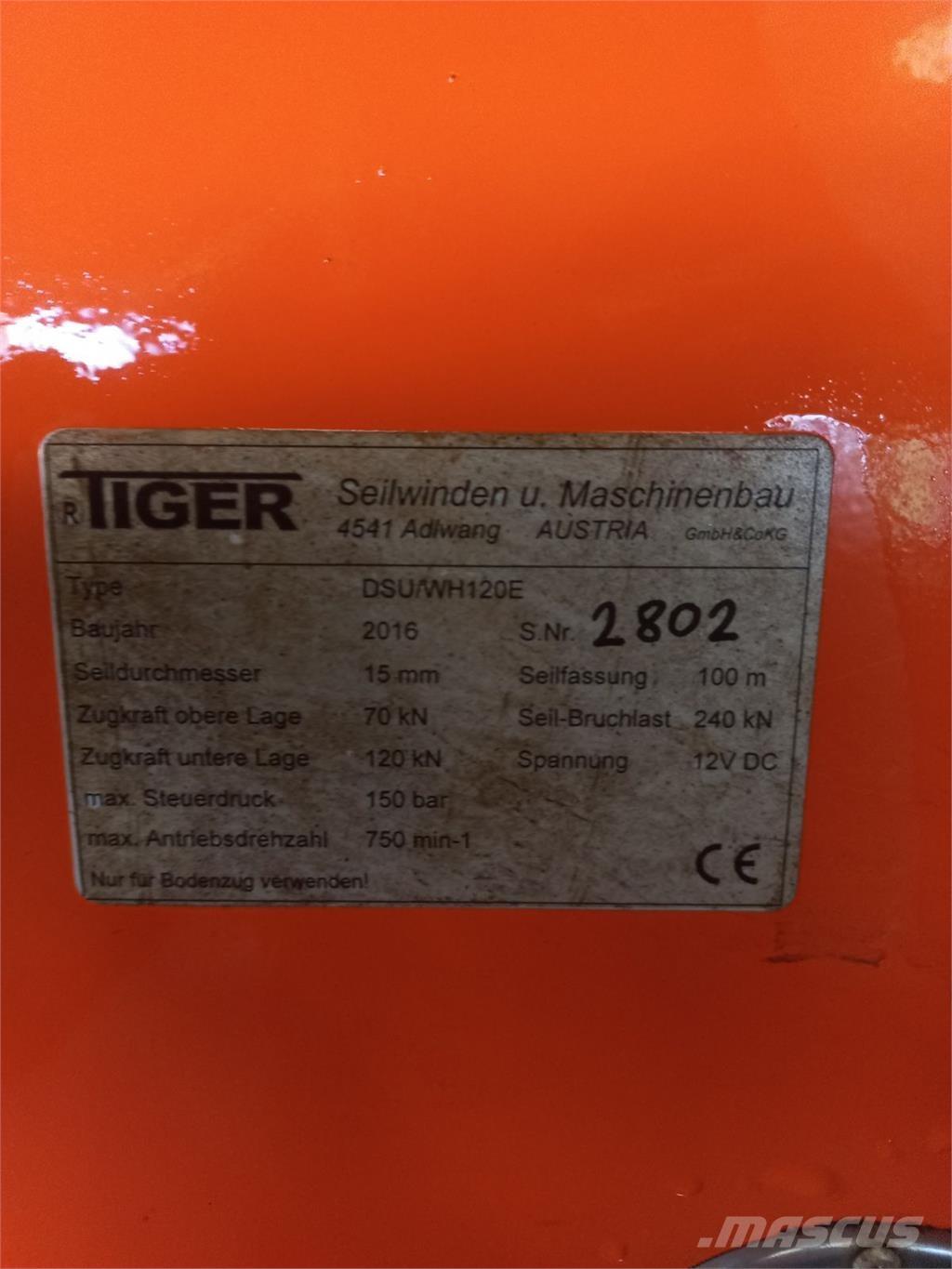Tiger DSU 12 Seilwinden