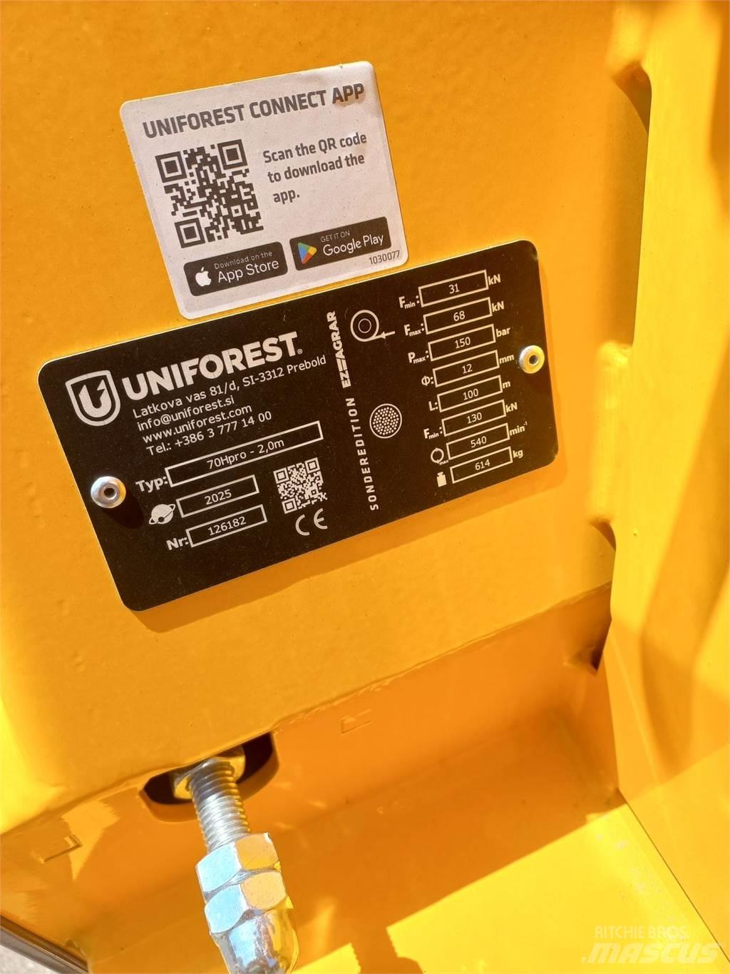 Uniforest 70 HPRO Seilwinden
