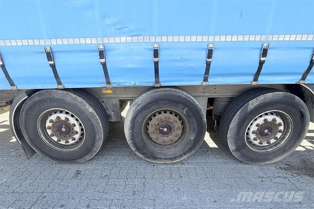 Kel-Berg 3 Aks Curtainsiderauflieger