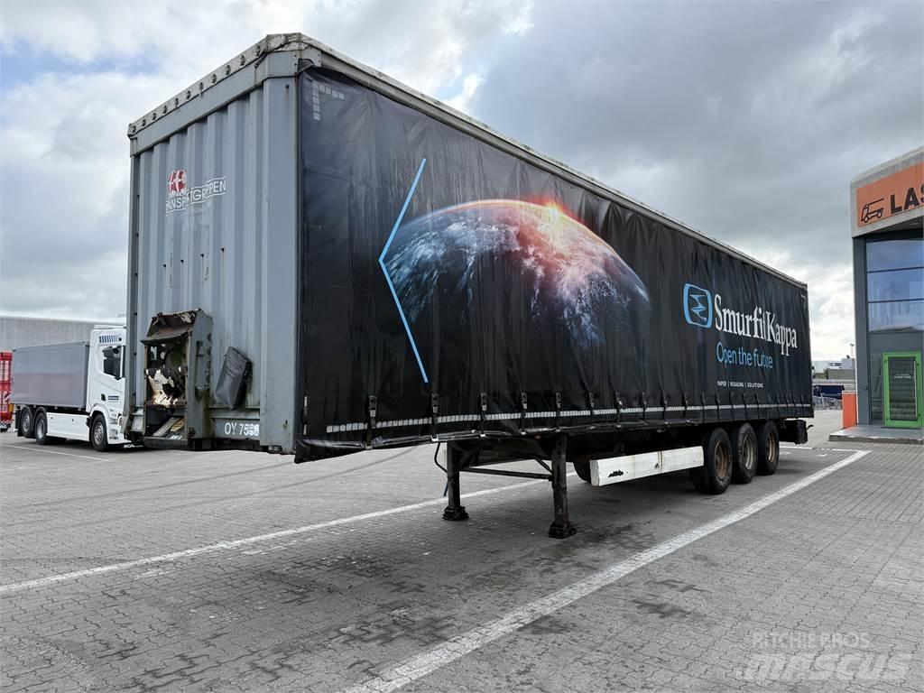 Krone 3 aks Curtainsiderauflieger