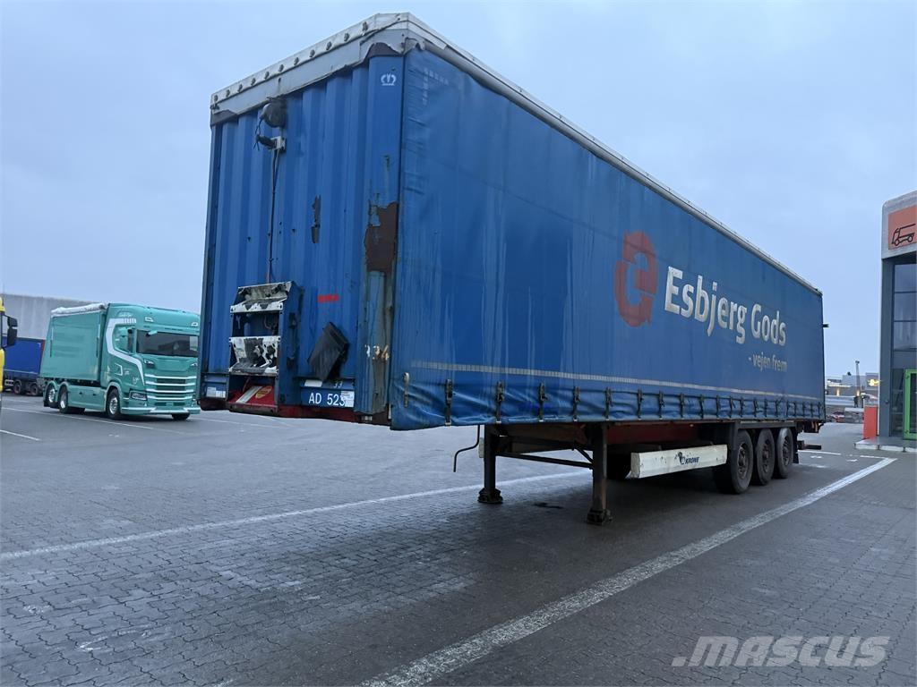 Krone 34 pl. Curtainsiderauflieger
