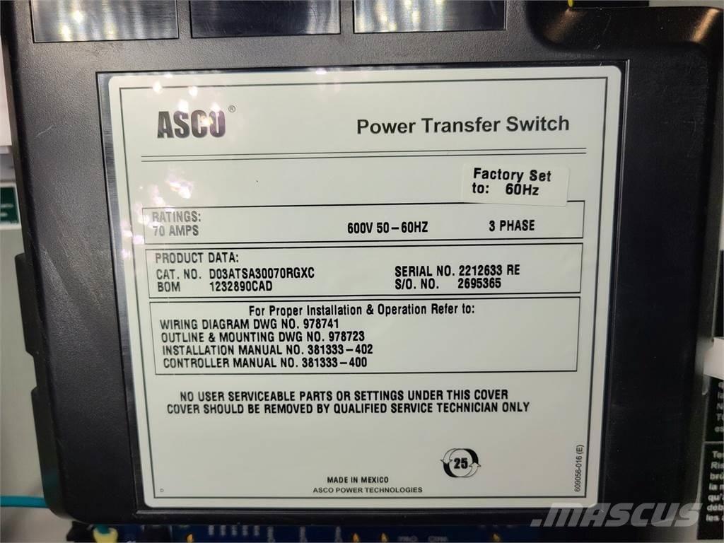 Asco D03ATSA30070RGXC Sonstige Baumaschinen