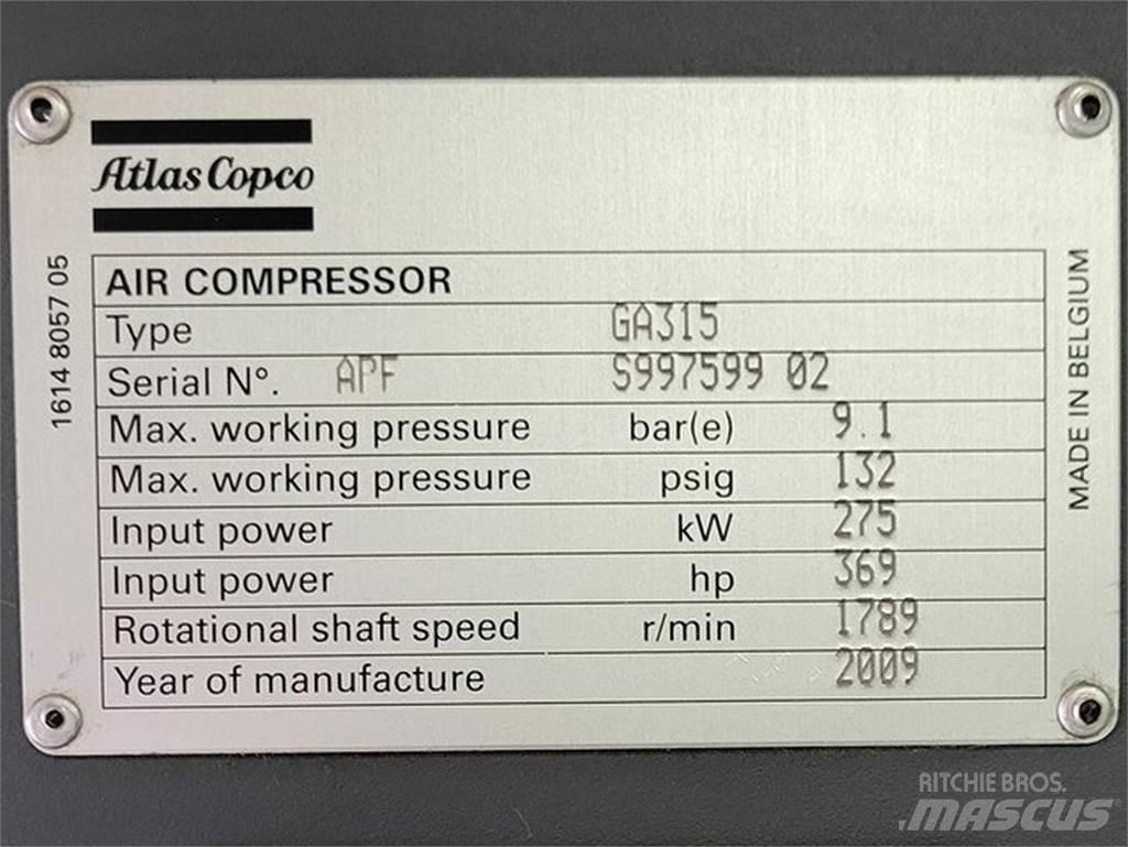 Atlas Copco GA315 Kompressoren