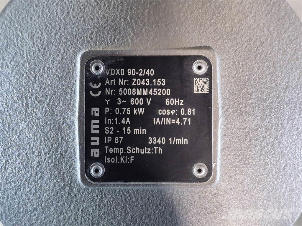  AUMA VDX0 90-2/40 Sonstige Baumaschinen