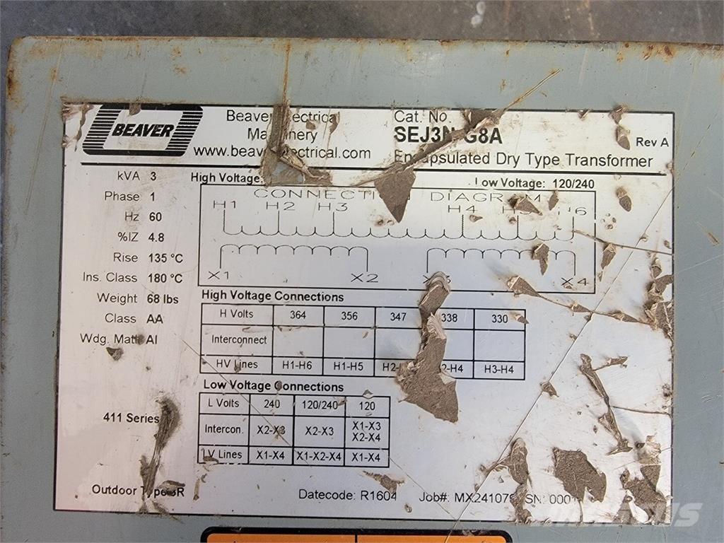  BEAVER SEJ3NG8A Sonstige Baumaschinen