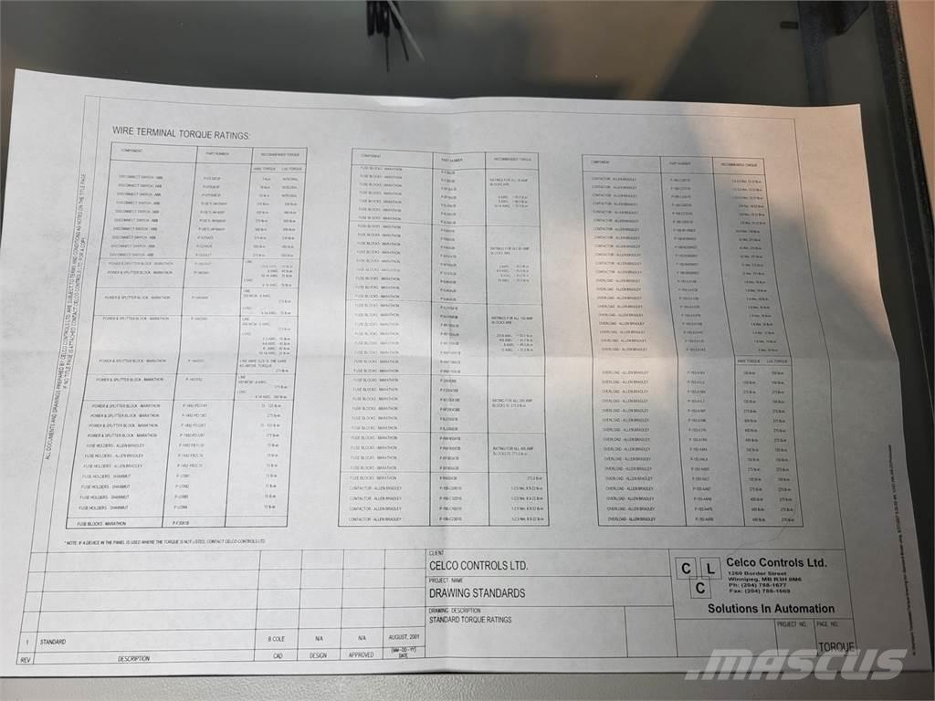  CELCO CONTROLS LTD Sonstige Baumaschinen