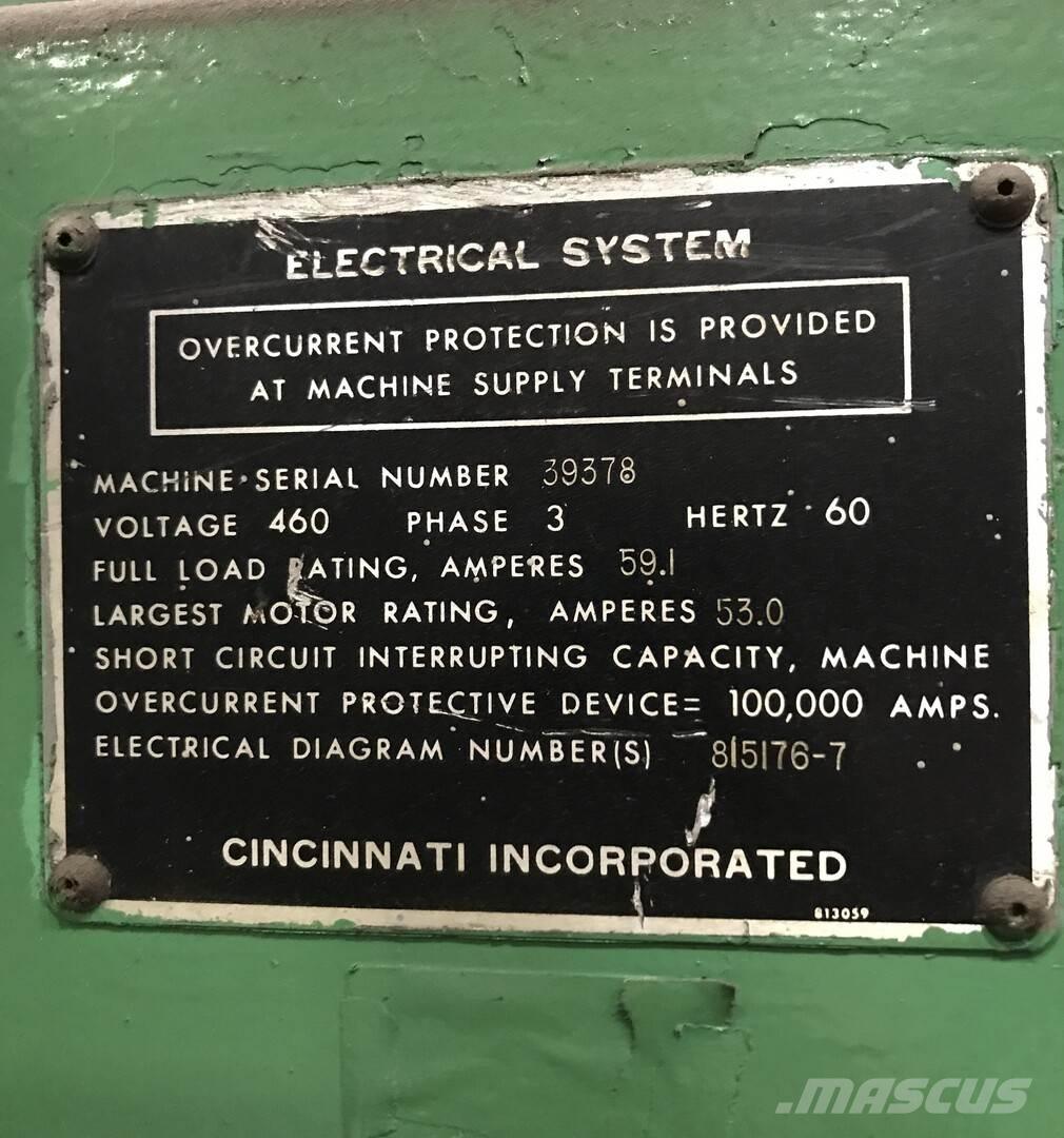  CINCINNATI 3DL12 Sonstige Baumaschinen