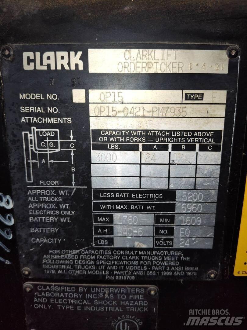 Clark OP-15 Sonstige Baumaschinen