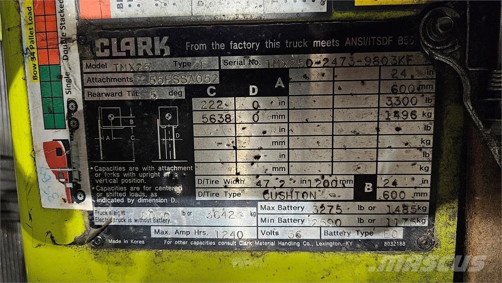 Clark TMX25 Sonstige Baumaschinen