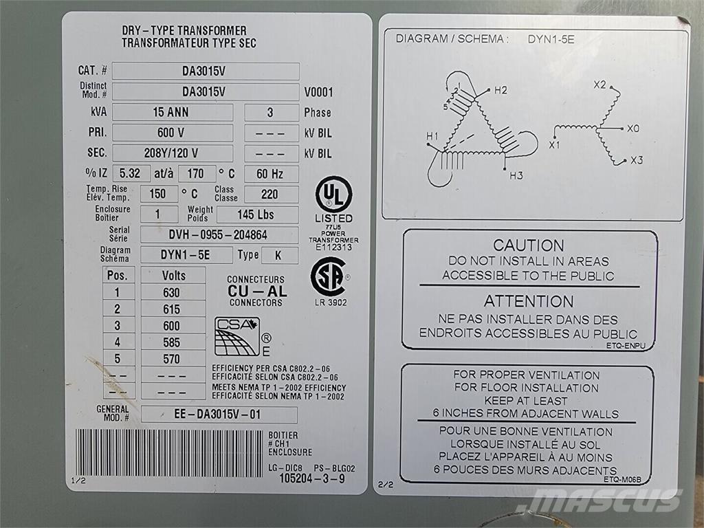 Delta DA3015V Sonstige Baumaschinen