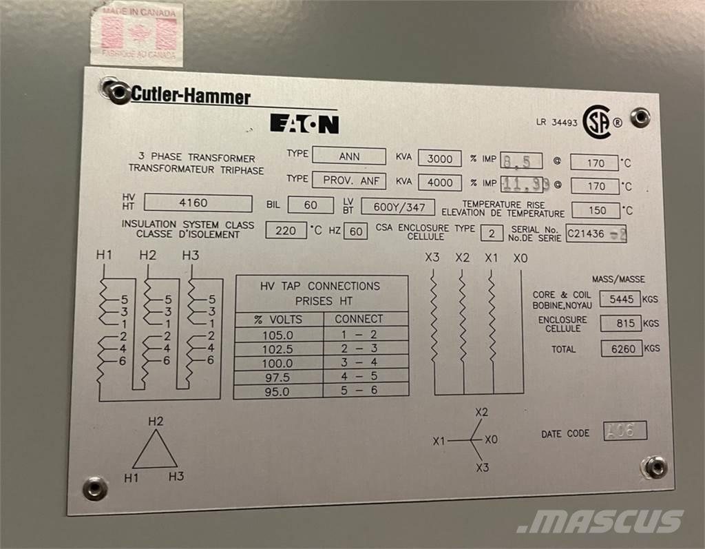 Eaton CUTLER-HAMMER Sonstige Baumaschinen
