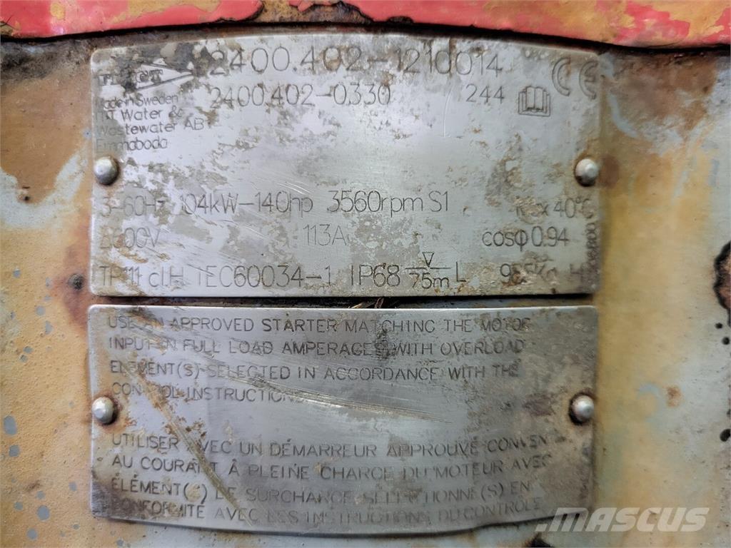 Flygt 2400.402 Wasserpumpen