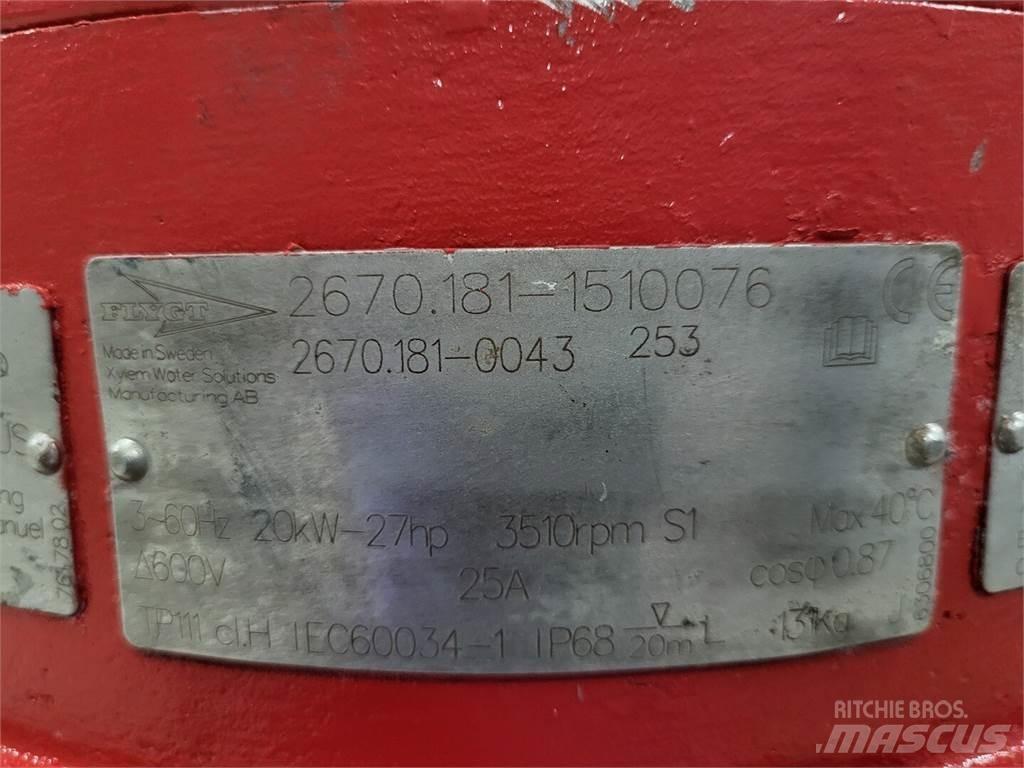 Flygt 2670.181-0043 Wasserpumpen