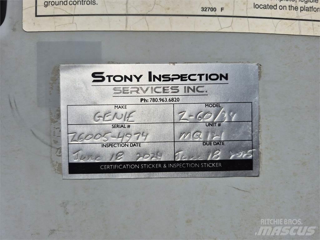 Genie Z-60/34 Gelenkteleskoparbeitsbühnen