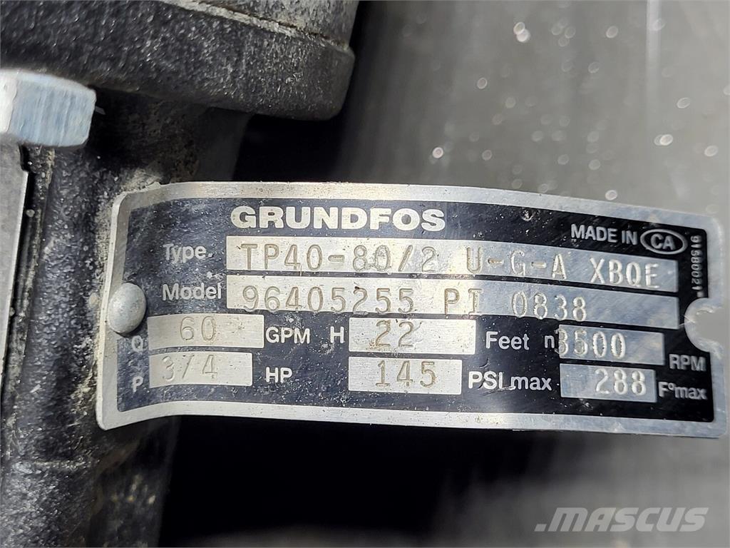 Grundfos 96405255 Wasserpumpen