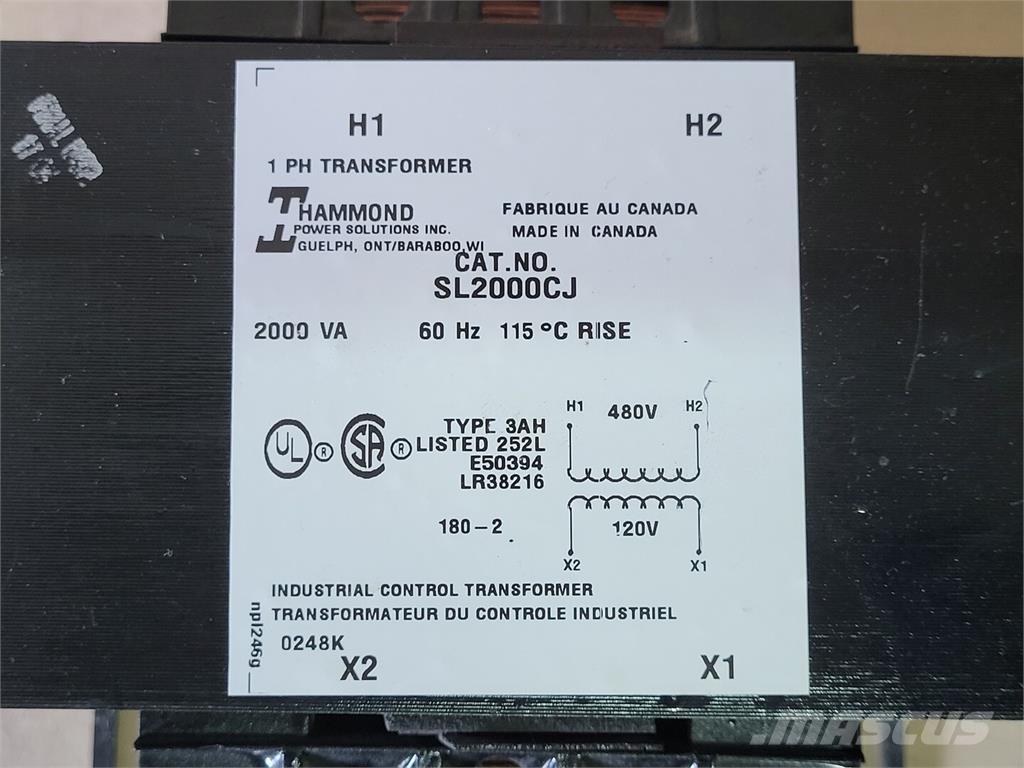  HAMMOND SL2000CJ Sonstige Baumaschinen