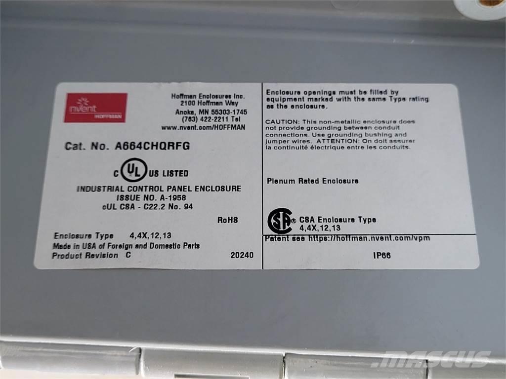 Hoffman A664CHQRFG Sonstige Baumaschinen