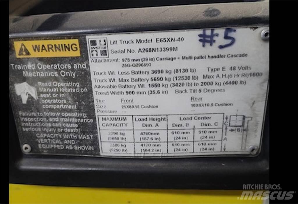 Hyster E65XN-40 Sonstige Baumaschinen