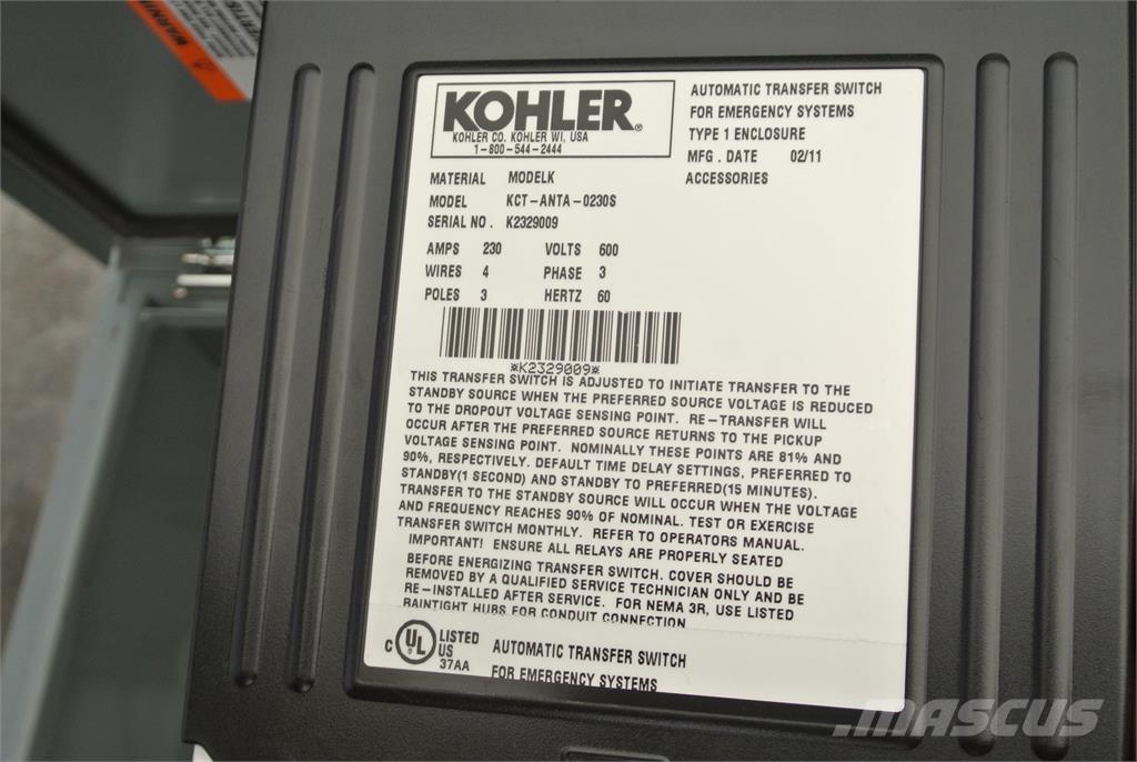 Kohler KCT-ANTA-2030S Sonstige Baumaschinen