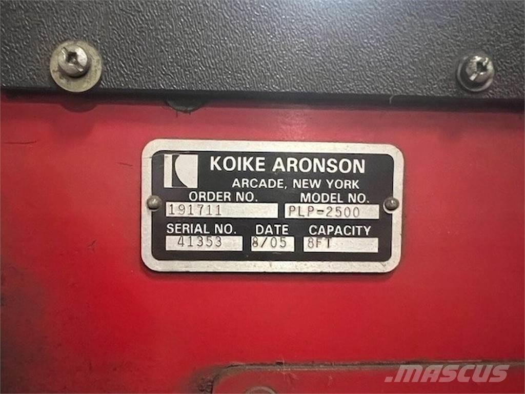  KOIKE PLP-2500 Sonstige Baumaschinen