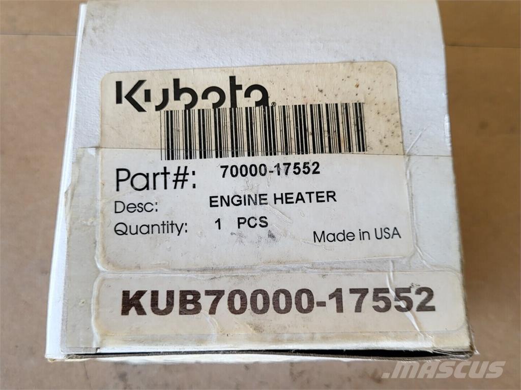 Kubota 70000-17552 Motoren