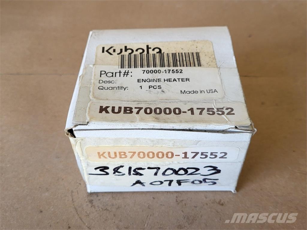 Kubota 70000-17552 Motoren