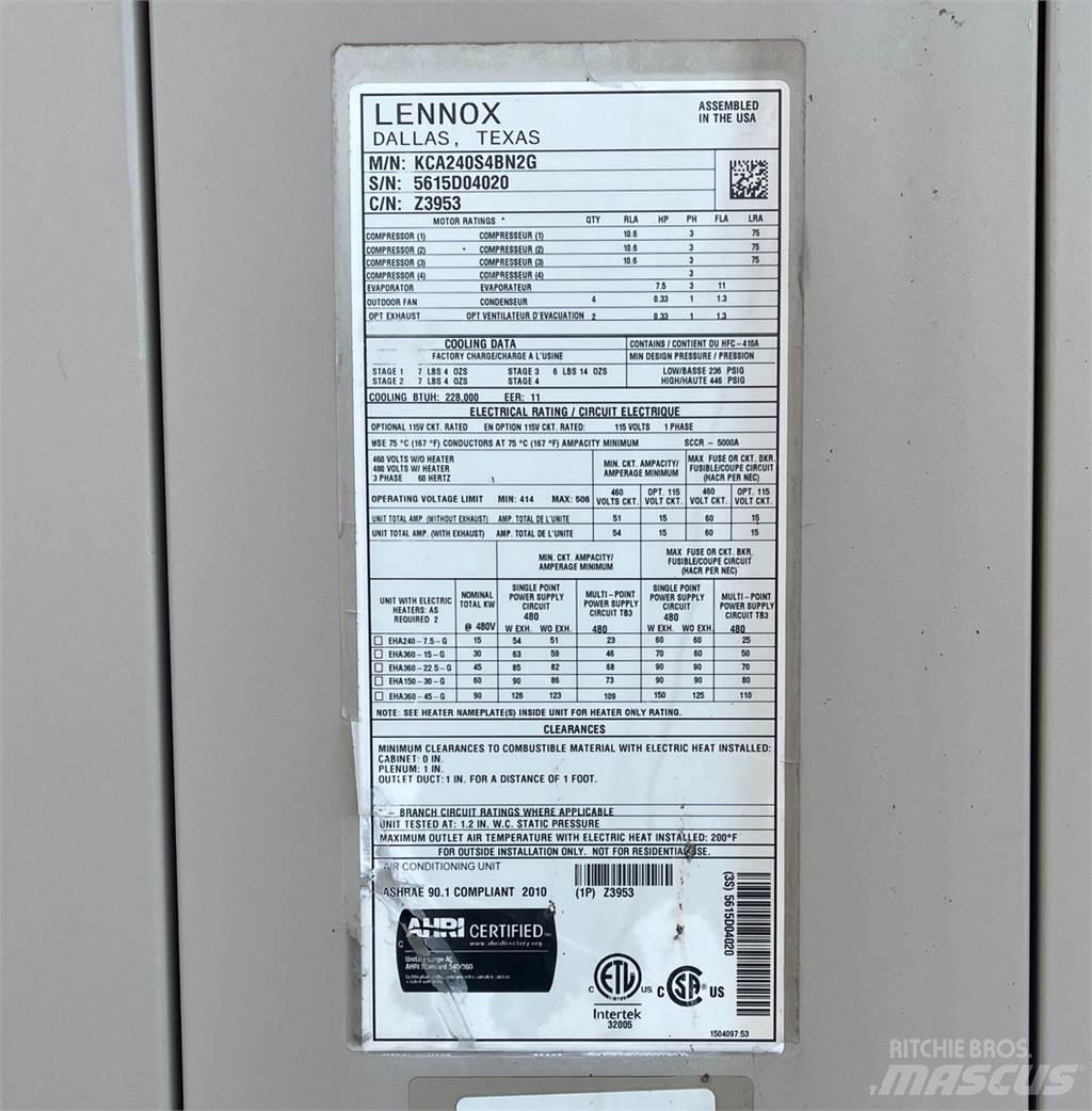  LENNOX KCA240S4BN2G Kühl- und Heizsysteme