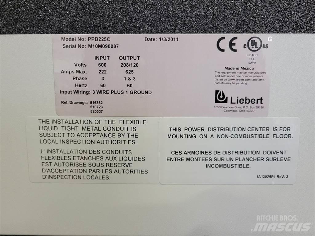  LIEBERT PPB225C Sonstige Baumaschinen