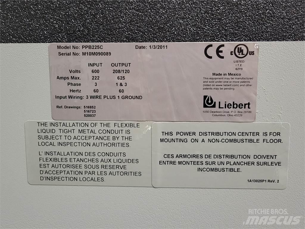 LIEBERT PPB225C Sonstige Baumaschinen