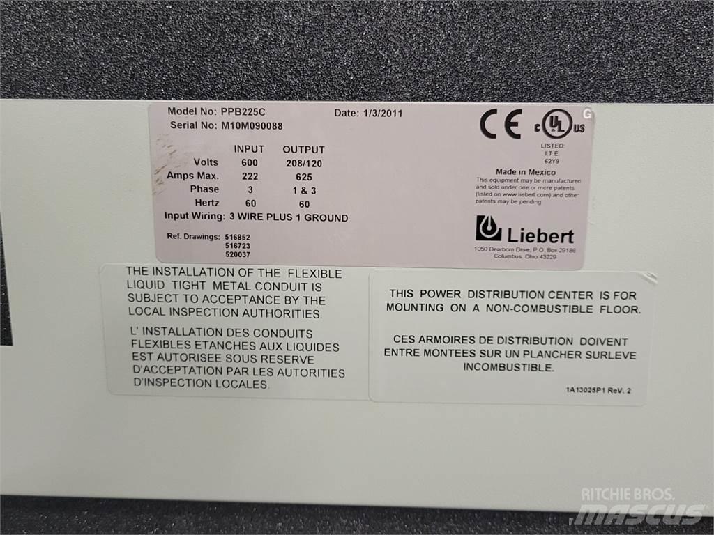  LIEBERT PPB225C Sonstige Baumaschinen