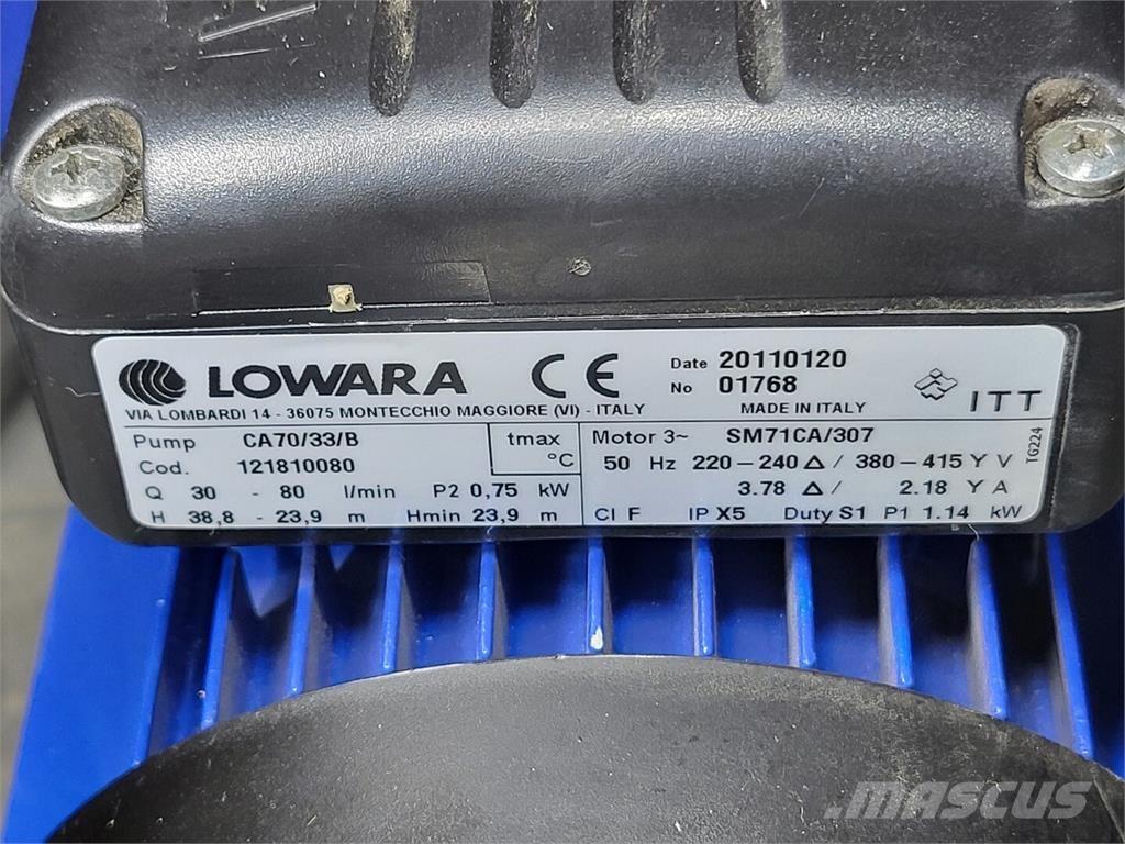  LOWARA CA70/33/B Wasserpumpen