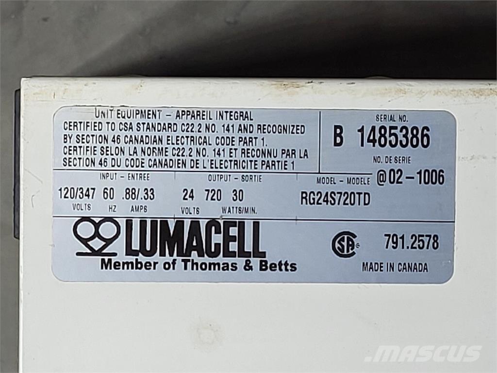  LUMACELL RG24S720TD Batterien