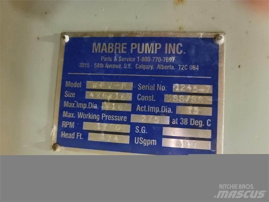  MABRE PUMP WPV-R Wasserpumpen