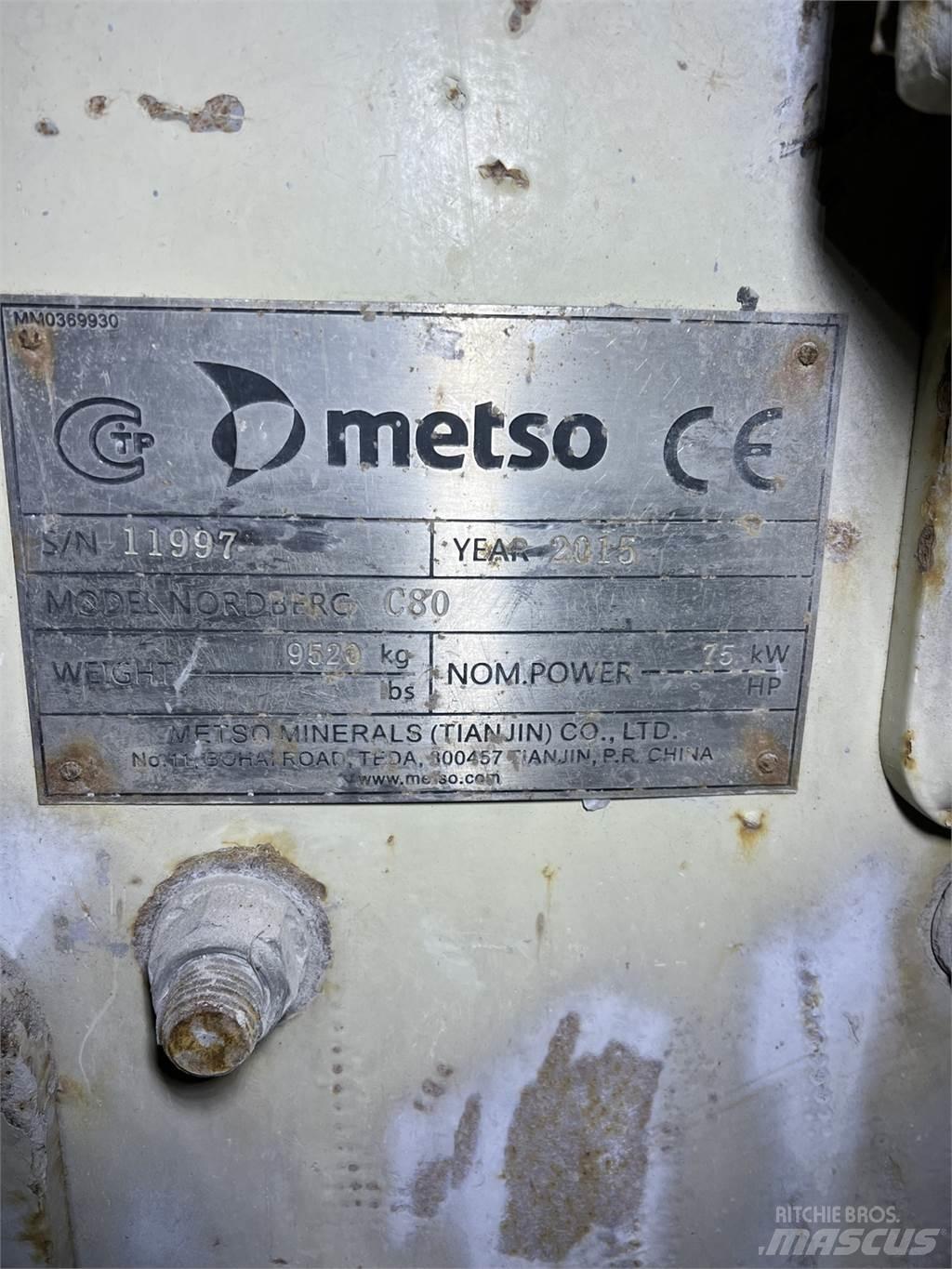 Metso C80 Pulverisierer
