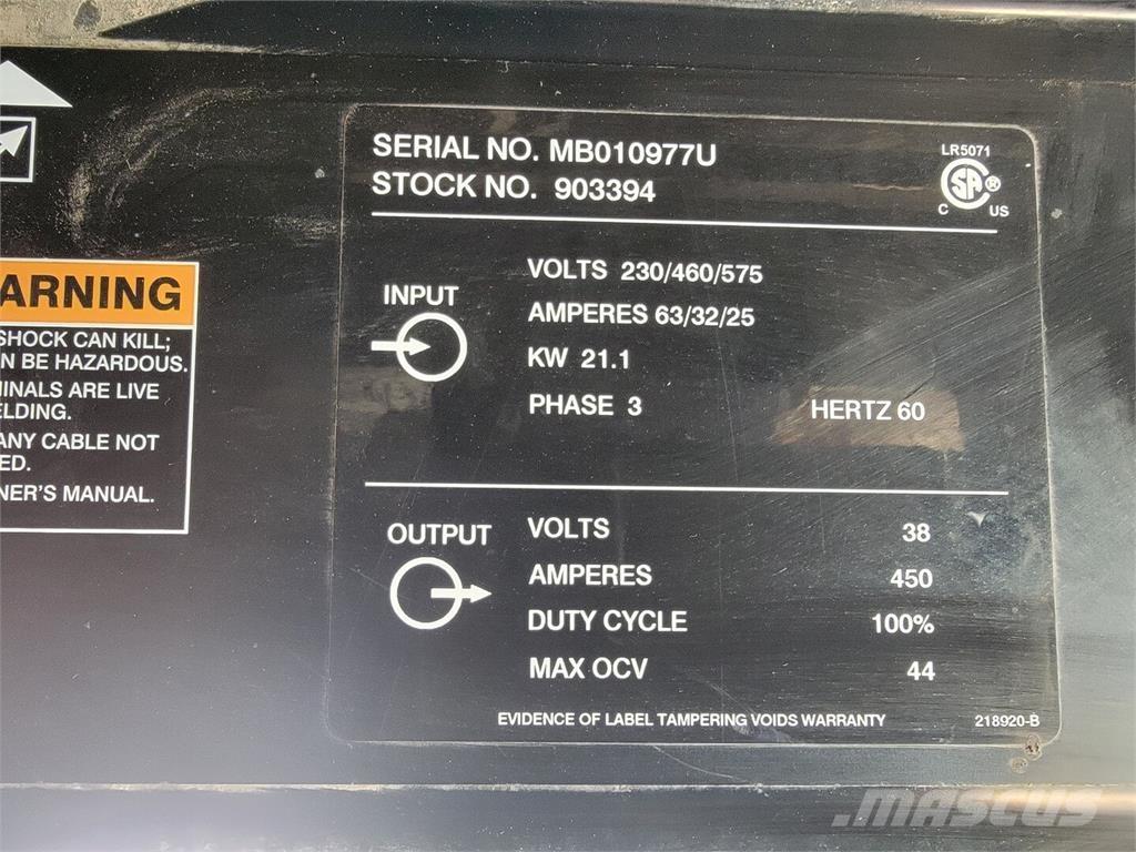 Miller Deltaweld 452 Schweissgeräte
