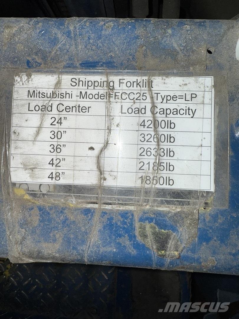 Mitsubishi FGC25 Sonstige Baumaschinen