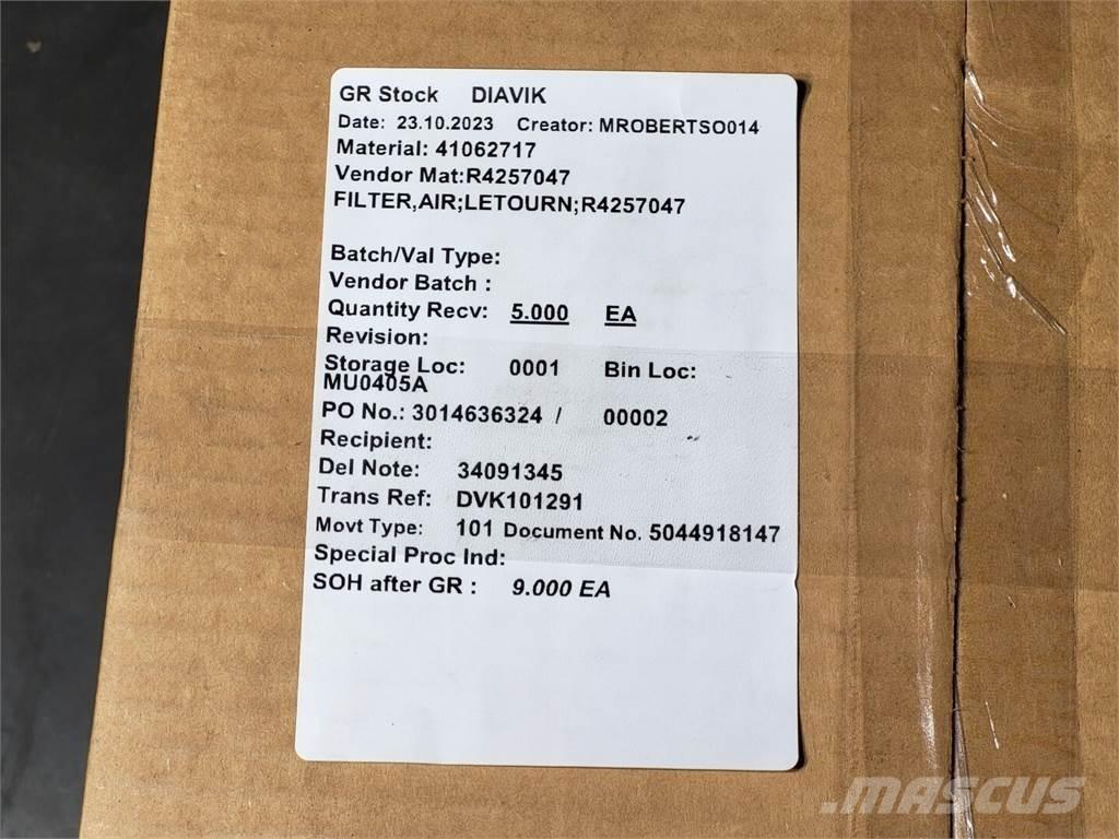 P&H R4257047 Sonstige Baumaschinen