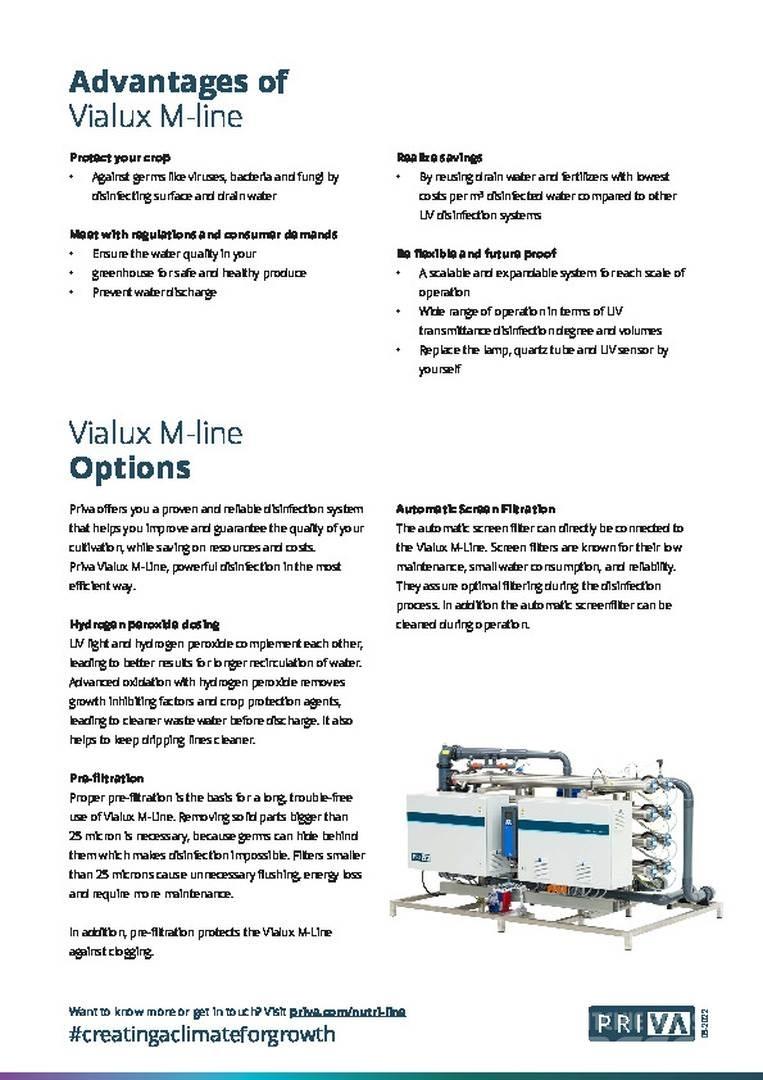  PRIVA Vialux M-line Sonstige Baumaschinen