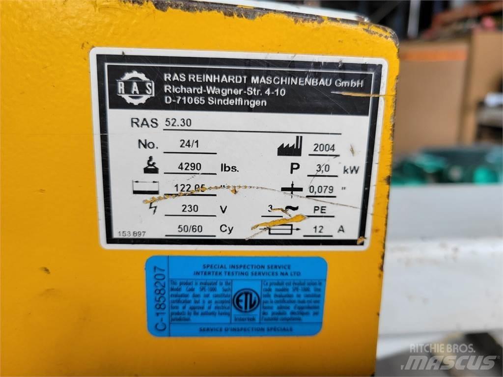  RAS 52.30 Sonstige Baumaschinen