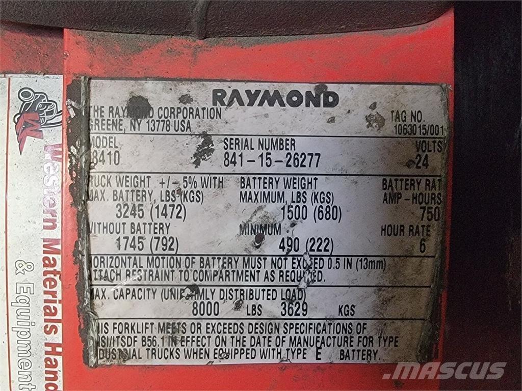 Raymond 8410 Sonstige Baumaschinen